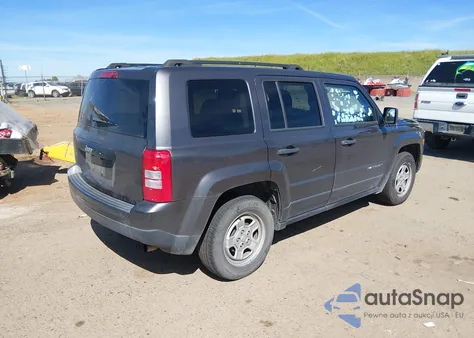 2016 Jeep Patriot Sport from USA, damaged, VIN 1C4NJPBA3GD813904